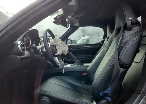 2023 Mazda Mx-5 Miata Grand Touring z USA, uszkodzony, nr VIN JM1NDAD70P0561350